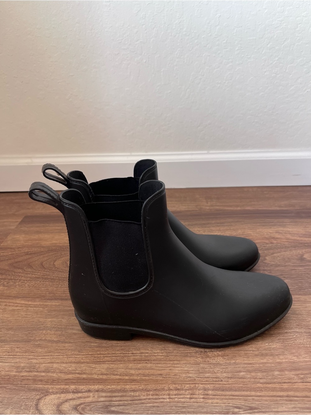 Target Black Chelsea-Style Ankle Rain Boots for Women